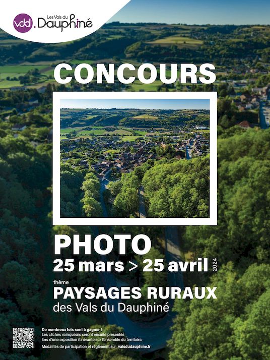 Concours photo - paysages ruraux des Vals du Dauphiné du 25 mars au 25 avril